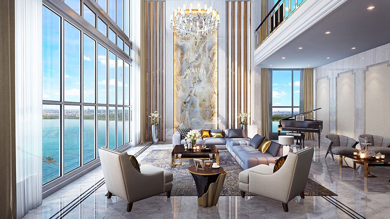 Bán căn hộ penthouse The Senique Ocean Park Hà Nội