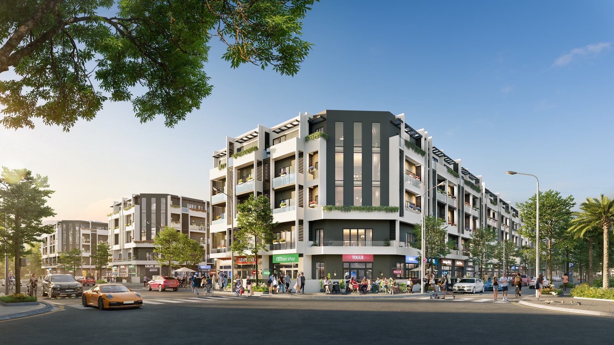 Cho thuê shophouse chân khối đế chung cư The Senique Hà Nội